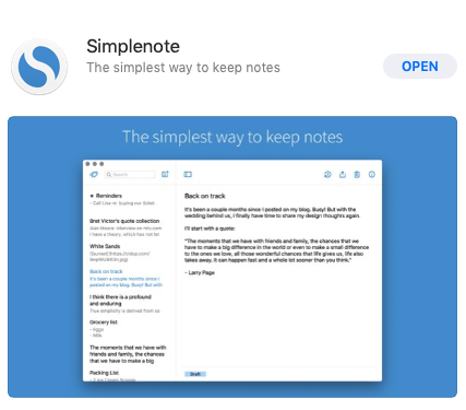 Android, iPhone, MacOS, Windows, Linux 共通メモアプリ Simplenote