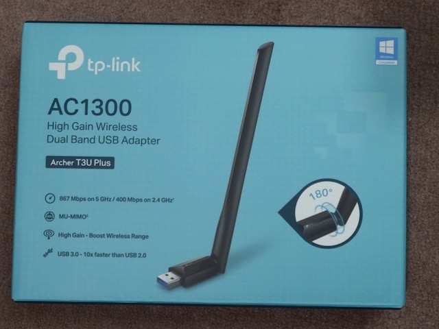 TP-Link AC1300 USB WiFi アダプター