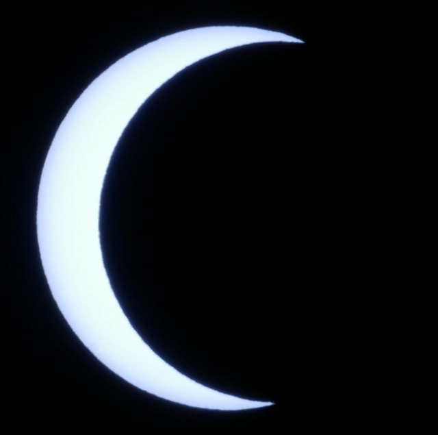 アメリカ金環日食（部分日食） 2023年10月14日 コロラド州