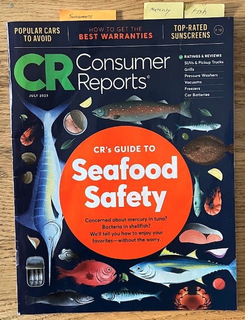 アメリカの魚 Consumer Reports