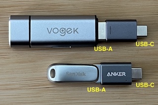 Anker USB-A USB-C アダプター