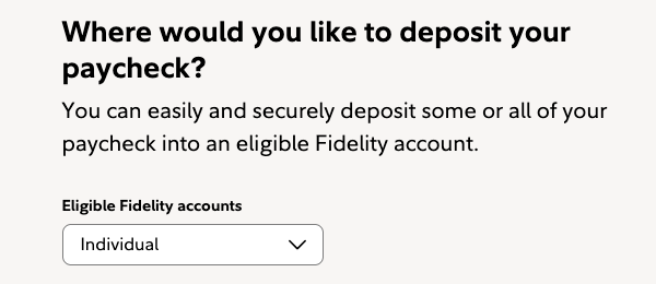 Bank account for teens -Fidelity