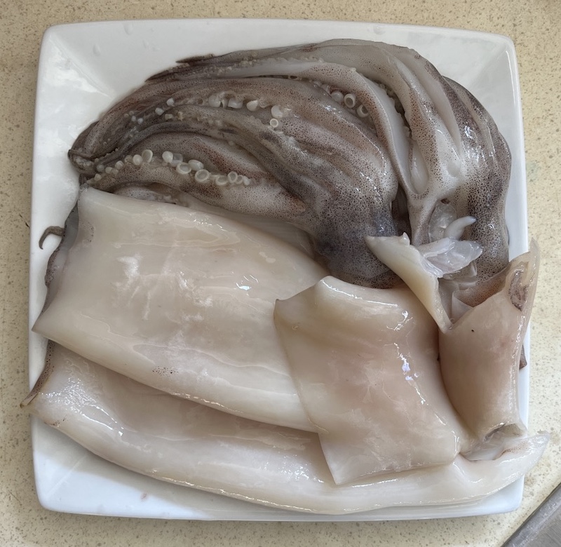 Squid イカ, H Mart, USA