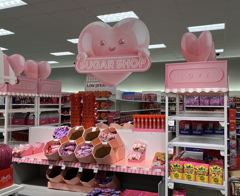 アメリカ Target のバレンタイン商品