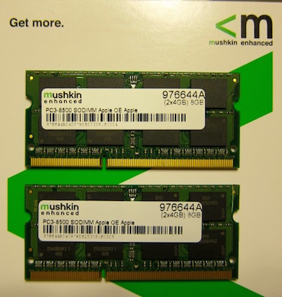 Mac Book MC516 8GB メモリ 増設