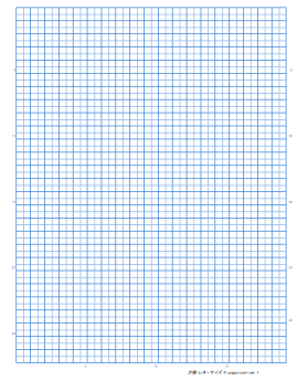 方眼　レターサイズ