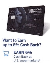AMEX 6% キャッシュバック クレジットカード