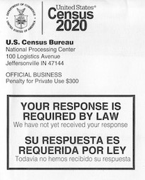 Census 2020 アメリカ 国勢調査