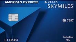 DL デルタ航空 クレジットカード Blue