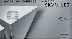DL デルタ航空 クレジットカード Platinum