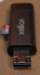 MicroSD XC カード アダプター USB3