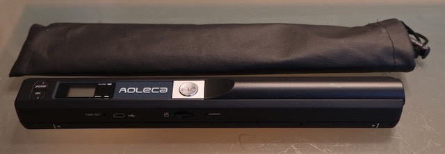 Aoleca Scanner　小型・軽量のモバイルスキャナー