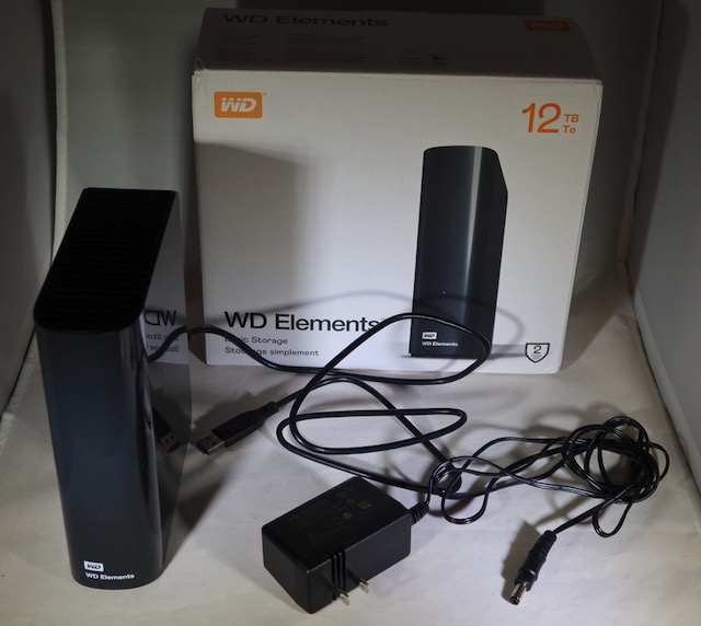 WD 12TB USB3 Elements 