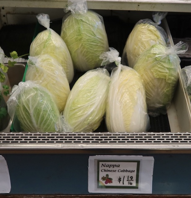 白菜 Nappa アメリカ 価格