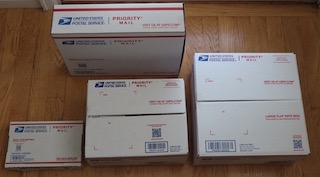 USPS アメリカの郵便局 パック