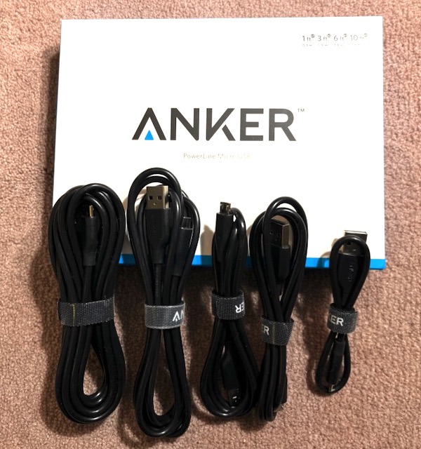 Anker USB ケーブルセット