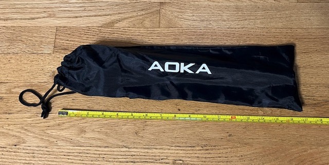 aoka carbon fiber travel mini tripod