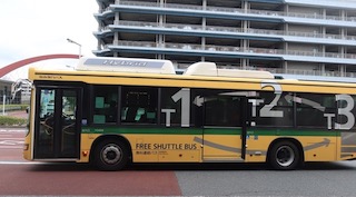 羽田空港　ターミナル移動バス