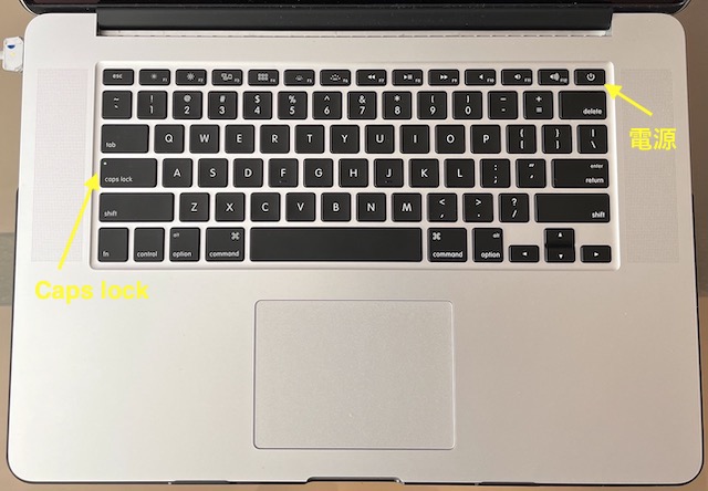 Mac Book Pro 2015 キーボード