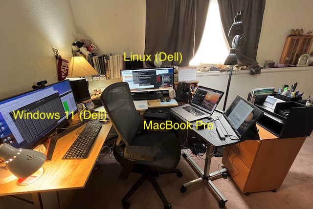 MacBook Pro 2019 16" 　Linux 　Windows11