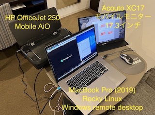 MacBook Pro 2019 UCB-C モニター接続