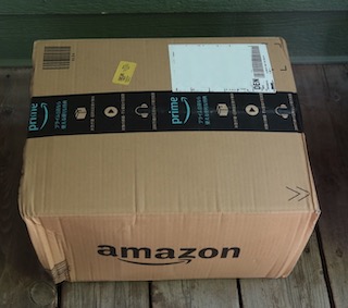 Amazon Japan からアメリカ宛に届いた荷物