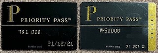 Priority Pass 空港ラウンジ利用カード