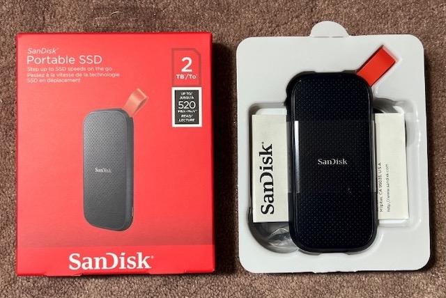 Sandisk Portable SSD 2TB