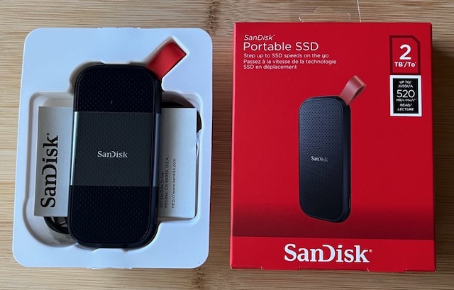 Sandisk SSD 2TB USB-C