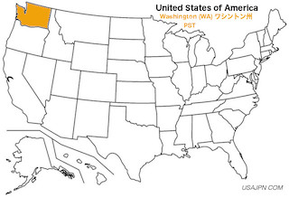 アメリカ合衆国　アイダホ州の地図