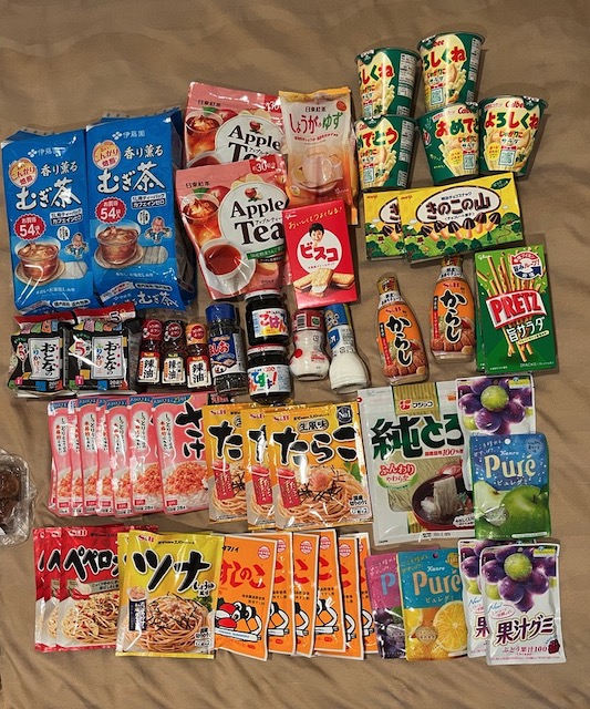 成田駅の近くで国外持ち帰り用の食料品・物品等の購入 AEON