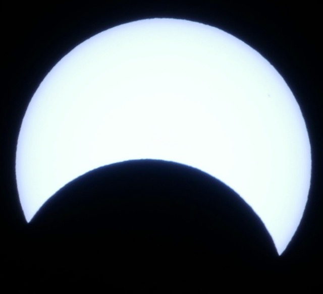アメリカ金環日食（部分日食） 2023年10月14日 コロラド州