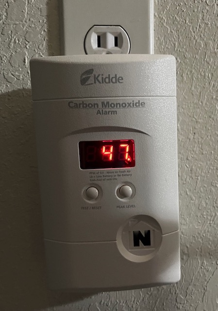 一酸化炭素検出器 Carbon Monoxide Meter