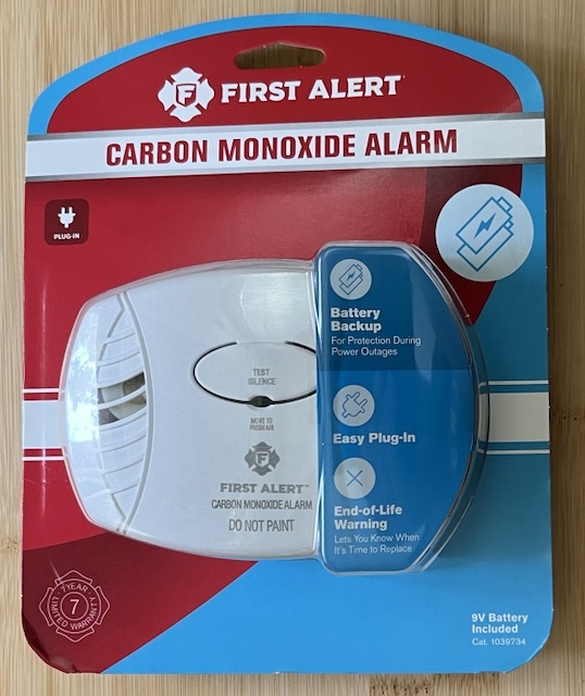 一酸化炭素検出器 Carbon Monoxide Meter Alarm