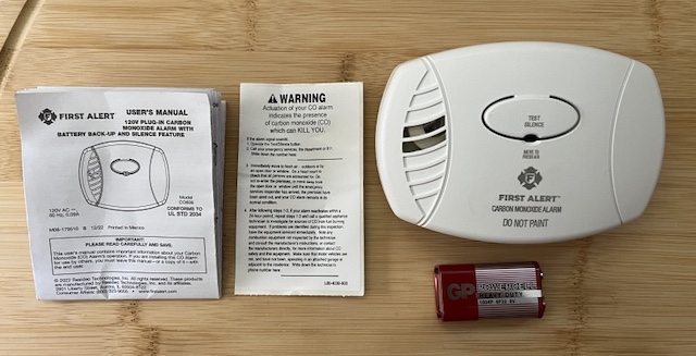 一酸化炭素検出器 Carbon Monoxide Meter Alarm