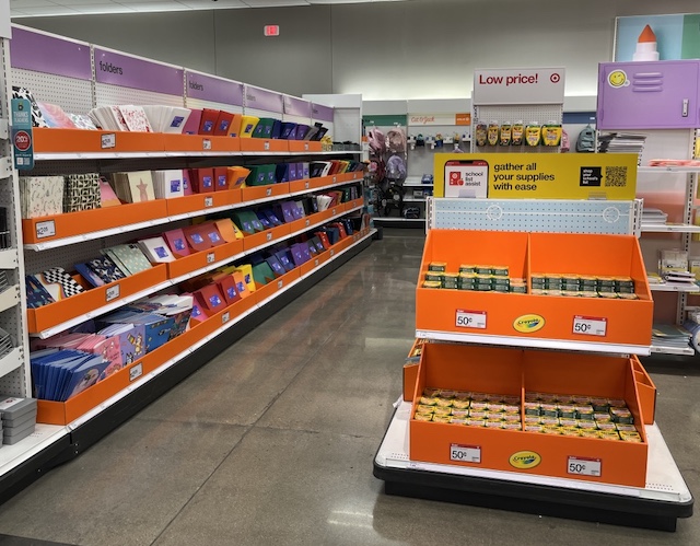 Back to School アメリカ Target 文具 購入