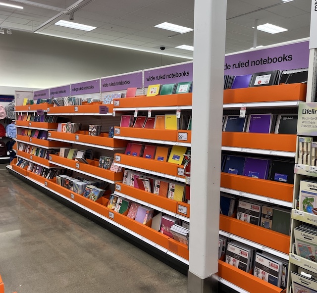 Back to School アメリカ Target 文具 購入