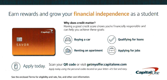 Capital One SAVOR 海外利用手数料 0%