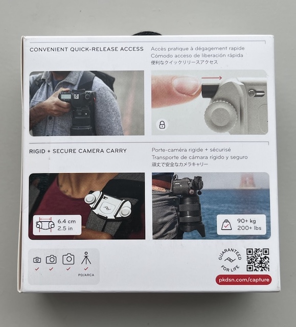 PeakDesign ピークデザイン キャプチャー -アウトドア速写 