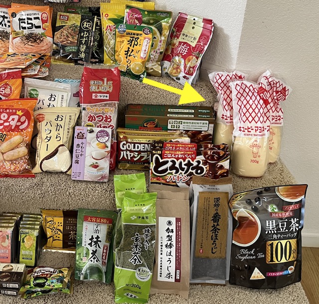 マヨネーズ 日本で購入 アメリカへ