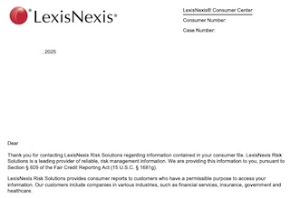 Lexis Nexis 保険クレーム歴 取得