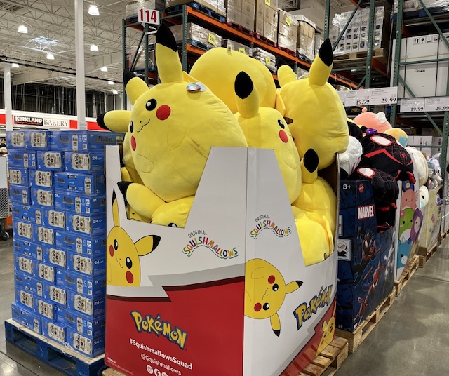 コスコのポケモンぬいぐるみ COSTCO