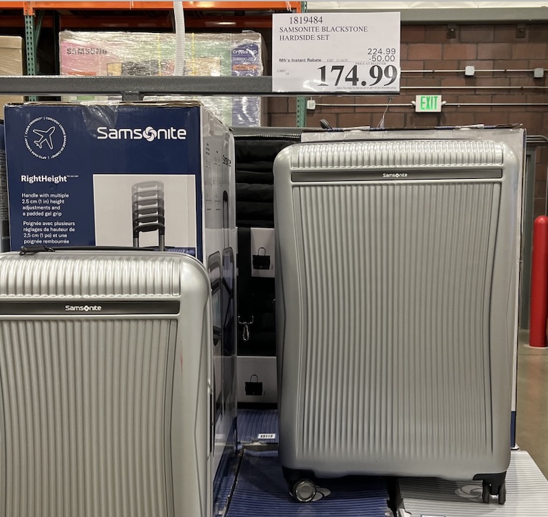 アメリカのCOSTCO セール Samsonite の旅行スーツケース