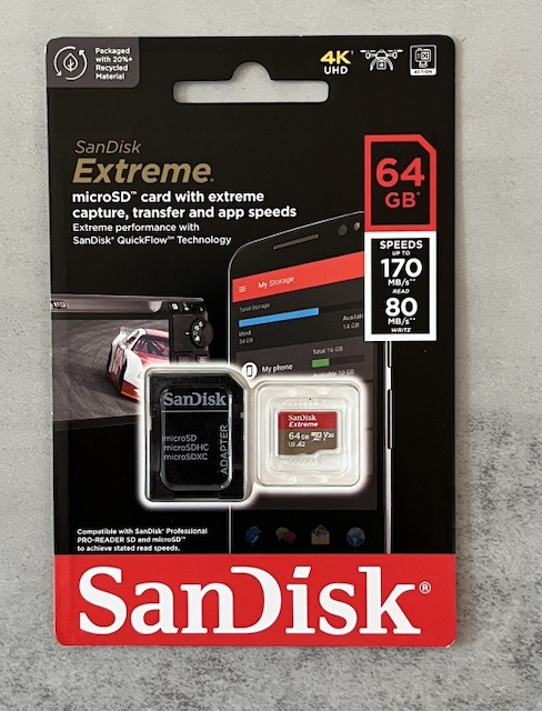 カメラ用 SDカード SanDisk 