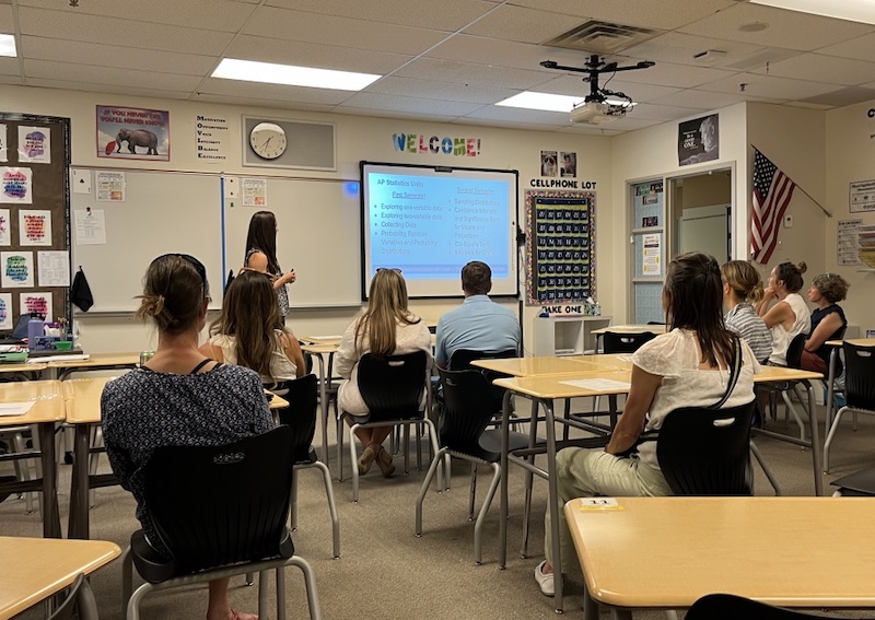 アメリカの学校 School Information Night