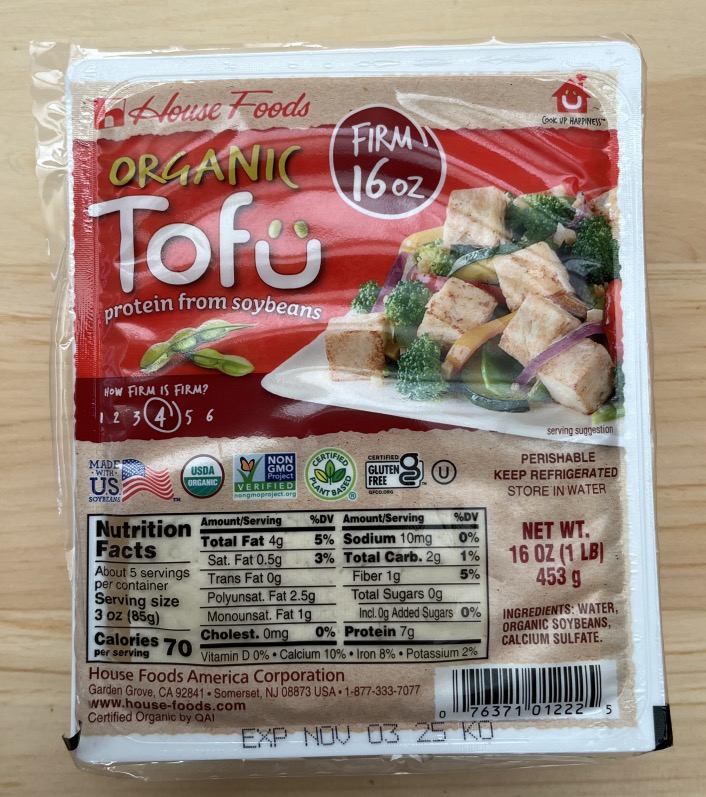 コスコの木綿豆腐 硬め