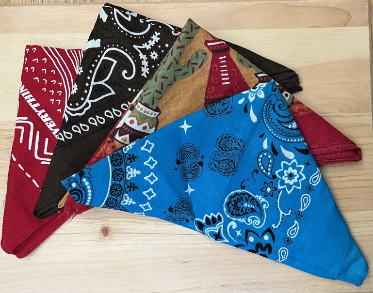 アウトドア トレイル  バンダナ・ハンカチ