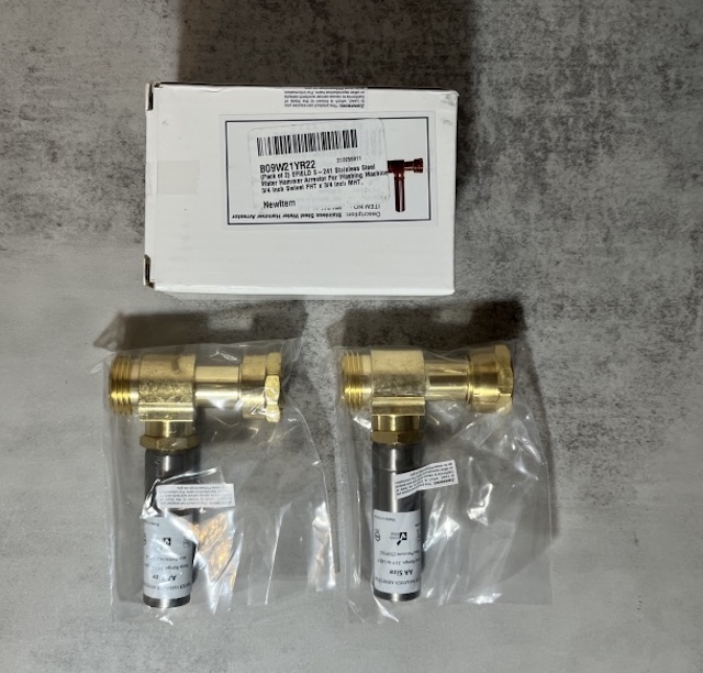 洗濯機 water hammer arrestor washing machine　ウォーターハンマー 水撃 圧力衝撃 アメリカ