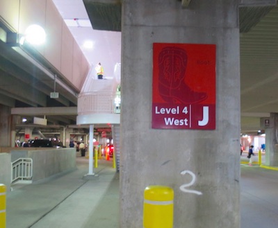 駐車場,デンバー空港 DIA DEN