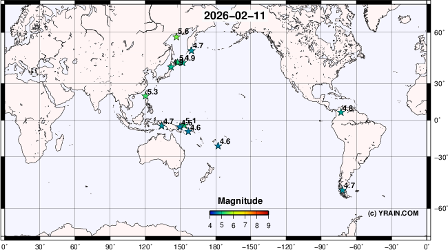 Earthquake Map